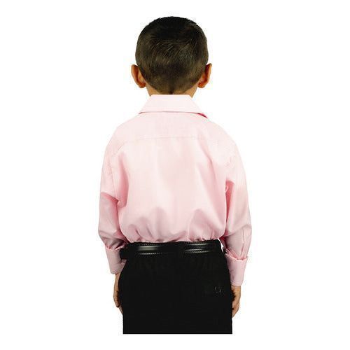 Camisa Infantil Juvenil Salidas Escolares Rosa Pastel 2 A 16 - Garufa Jeans