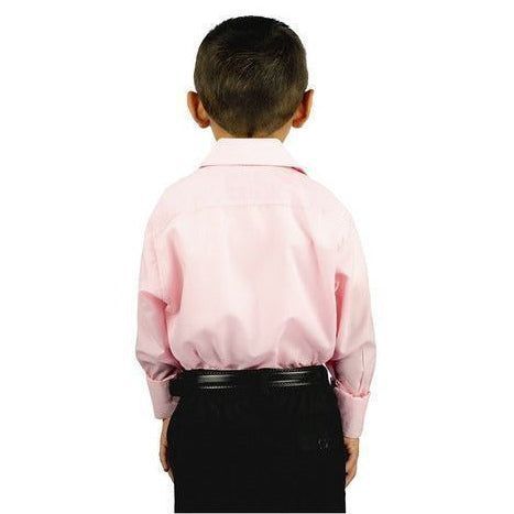 Camisa Infantil Juvenil Salidas Escolares Rosa Pastel 2 A 16 - Garufa Jeans