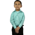 Camisa Infantil Juvenil Salidas Escolares Verde Menta 2 A 16 - Garufa Jeans