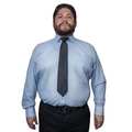 Camisa Vestir De Adulto Azul Cielo Talla Extras 44 46 48 50 - Garufa Jeans