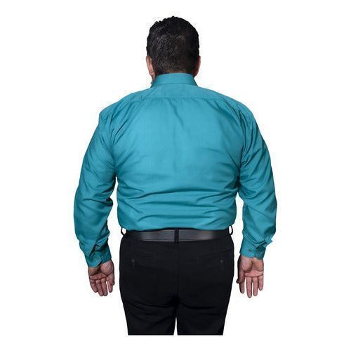 Camisa Vestir De Adulto Verde Jade Talla Extras 58 A 60 - Garufa Jeans