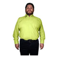 Camisa Vestir Formal Adulto Verde Manzana Talla Extra 58 60 - Garufa Jeans