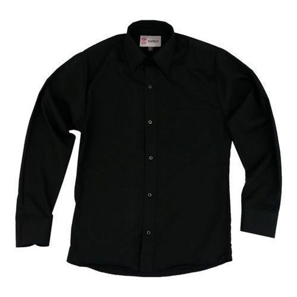 Camisa Vestir Infantil Juvenil Negra Tallas 2 A 16 - Garufa Jeans
