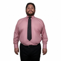 Camisa Vestir Para Adulto Palo De Rosa Tallas Extras 44 A 50 - Garufa Jeans