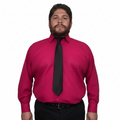 Camisa Vestir Para Adulto Rosa Fiusha Tallas Extras 44 A 50 - Garufa Jeans