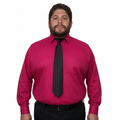 Camisa Vestir Para Adulto Rosa Fiusha Tallas Extras 58 A 60 - Garufa Jeans