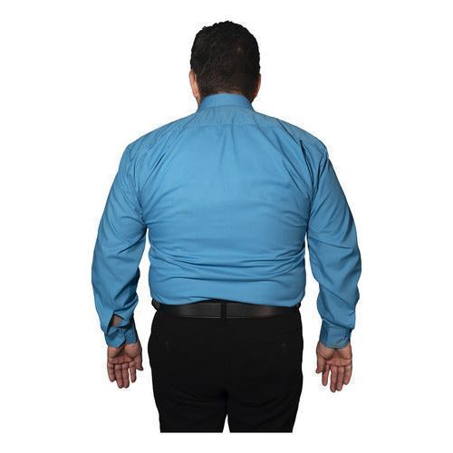 Camisa Vestir Para Adulto Turquesa Tallas Extras 58 A 60 - Garufa Jeans