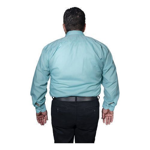 Camisa Vestir Para Adulto Verde Menta Tallas Extras 44 A 50 - Garufa Jeans