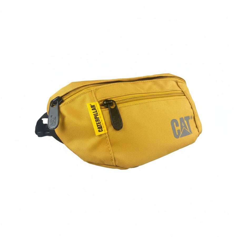 Cangurera Cat Hombre Casual Caterpillar Amarillo Diseño De La Tela Lisa - Garufa Jeans