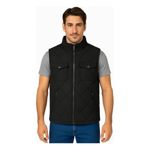 Chaleco De Pana Panilla Capitonado Cálido Abrigador Casual - Garufa Jeans