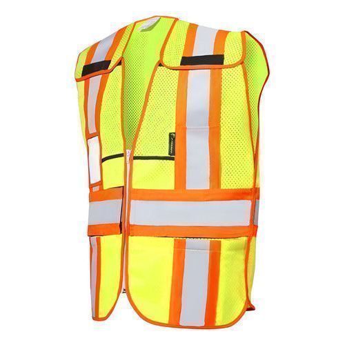 Chaleco Jyrsa Eco - 1215 Desmontable 5 Punto Reflejante Jersey - Garufa Jeans