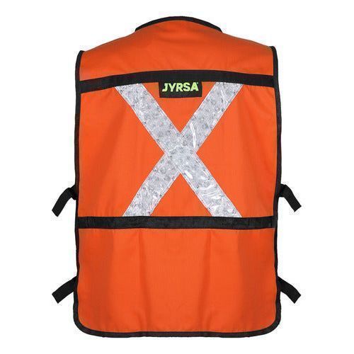 Chaleco Jyrsa Eco - 2040 Brigadista Con Reflejantes Seguridad - Garufa Jeans