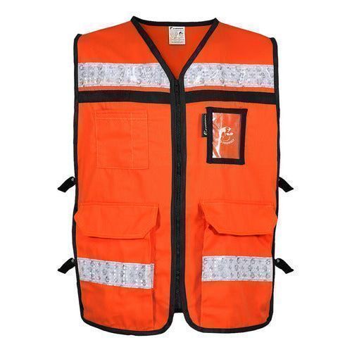 Chaleco Jyrsa Eco - 2040 Brigadista Con Reflejantes Seguridad - Garufa Jeans