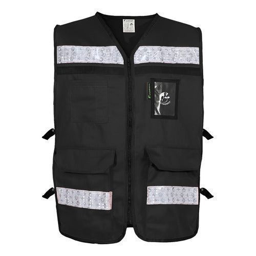 Chaleco Jyrsa Eco - 2040 Brigadista Con Reflejantes Seguridad - Garufa Jeans