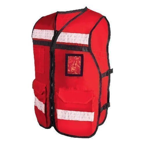 Chaleco Jyrsa Eco - 2040 Brigadista Con Reflejantes Seguridad - Garufa Jeans