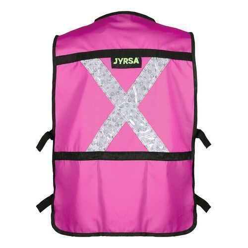 Chaleco Jyrsa Eco - 2040 Brigadista Con Reflejantes Seguridad - Garufa Jeans