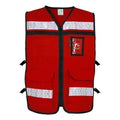 Chaleco Jyrsa Eco - 2040 Brigadista Con Reflejantes Seguridad - Garufa Jeans