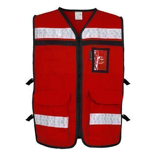 Chaleco Jyrsa Eco - 2040 Brigadista Con Reflejantes Seguridad - Garufa Jeans