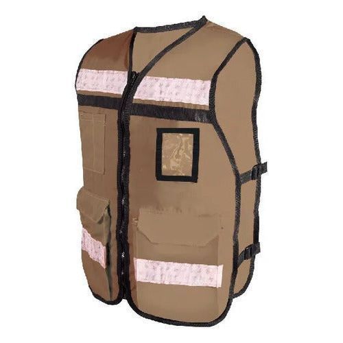 Chaleco Jyrsa Eco - 2040 Brigadista Con Reflejantes Seguridad - Garufa Jeans