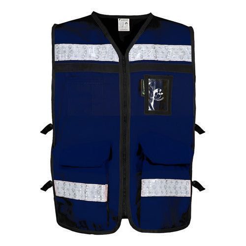 Chaleco Jyrsa Eco - 2040 Brigadista Con Reflejantes Seguridad - Garufa Jeans