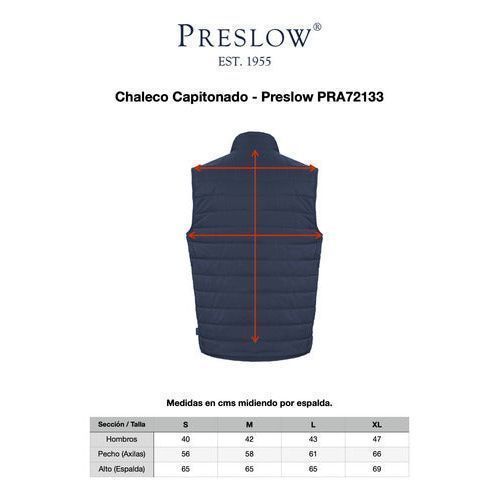 Chaleco Preslow San Cristobal Repelente Forro Polar Hombre - Garufa Jeans