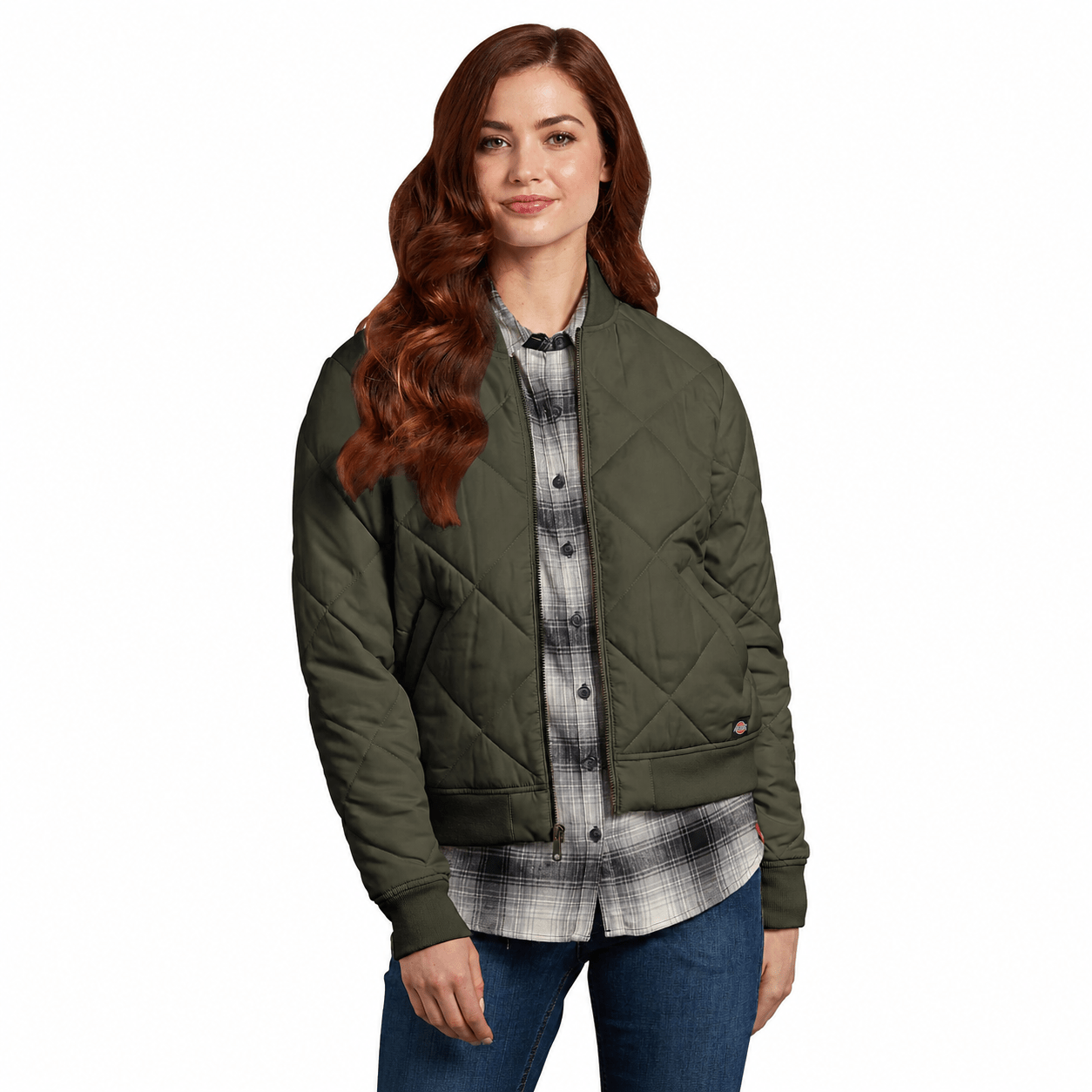 Chamarra Dickies Fj800 Capitonada Para Mujer - Garufa Jeans