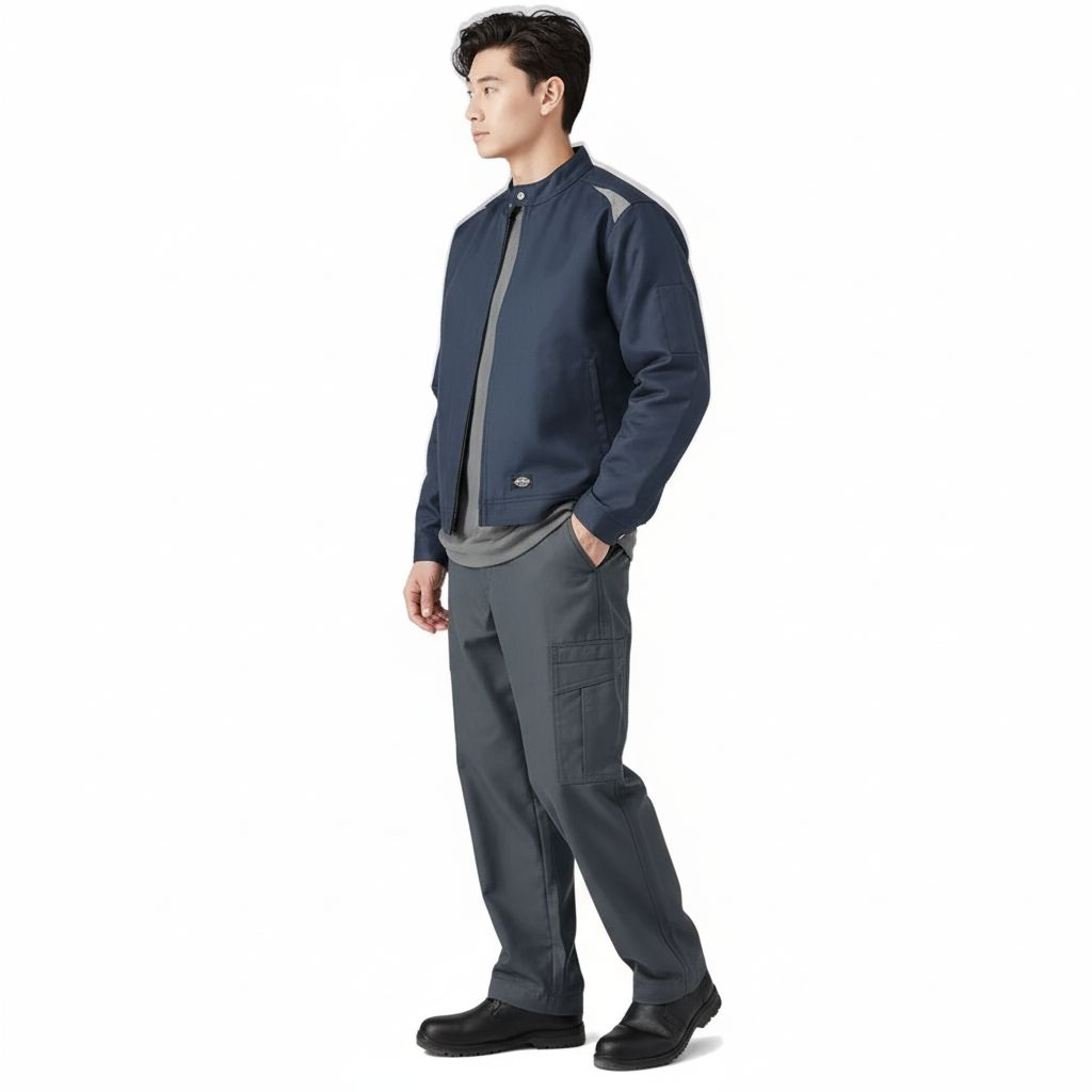 Chamarra Dickies Lj60 Combinada Trabajo Uso Rudo Cálida - Garufa Jeans