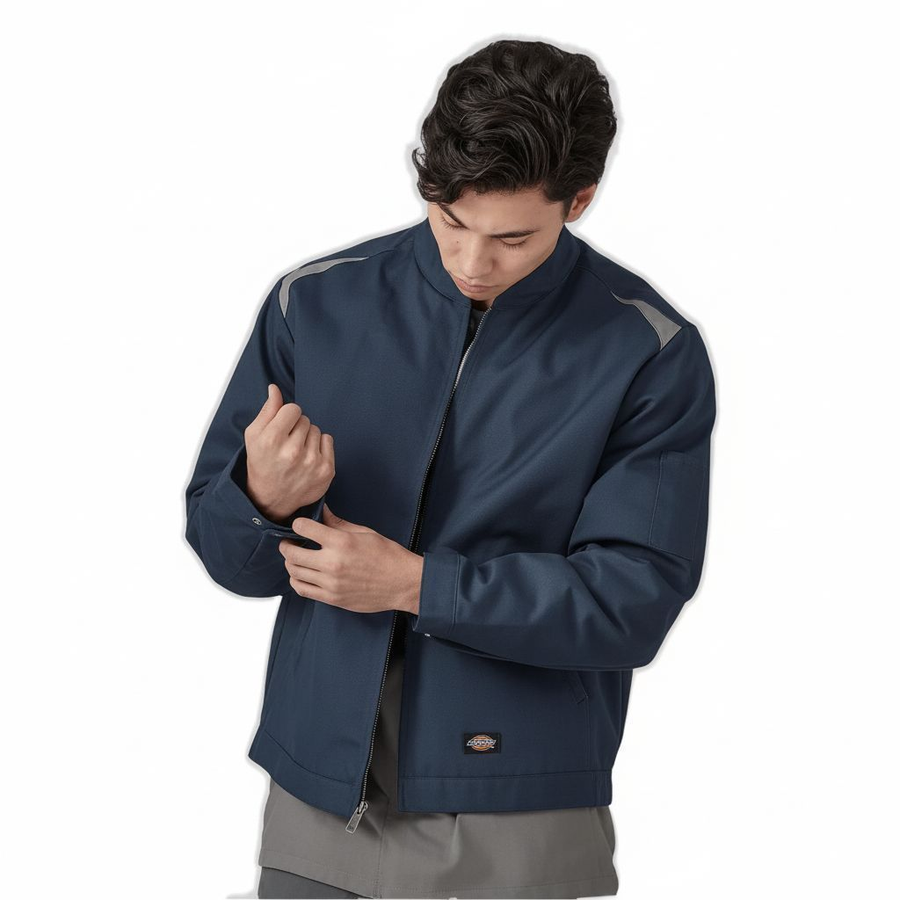 Chamarra Dickies Lj60 Combinada Trabajo Uso Rudo Cálida - Garufa Jeans