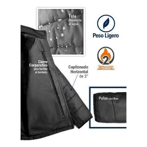 Chamarra Preslow Linares Casual Cálida Ulta Ligera Repelente - Garufa Jeans