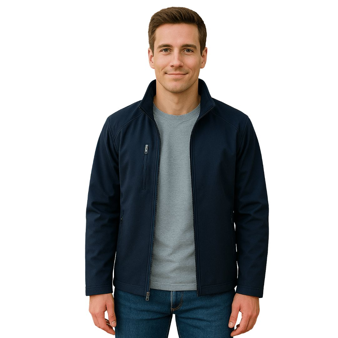 Chamarra Preslow Valle De Bravo Softshell Neopreno Repelente - Garufa Jeans