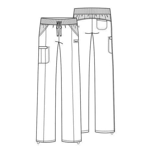 Cherokee 1123a Pantalón Quirúrgico Infinity Recto De Mujer - Garufa Jeans