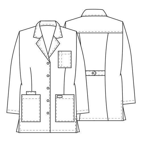 Cherokee 1369 Bata Corta Médica Clínica Consulta Mujer - Garufa Jeans