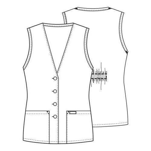 Cherokee 1602 Chaleco Clínico Médico Enfermera Mujer - Garufa Jeans