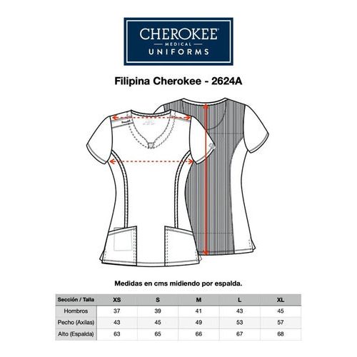 Cherokee 2624a Filipina Quirúrgica Médica Infinity Mujer - Garufa Jeans