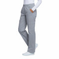 pantalon quirurgico Cherokee 4005 para mujer gris, vista frontal | color:gris
