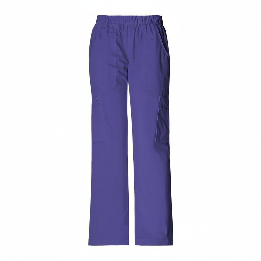 Pantalón quirúrgico Cherokee 4005 para mujer uva, vista frontal sin modelo