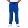Pantalón quirúrgico Cherokee 4243 para hombre Galaxy Blue, vista frontal | color:galaxy-blue