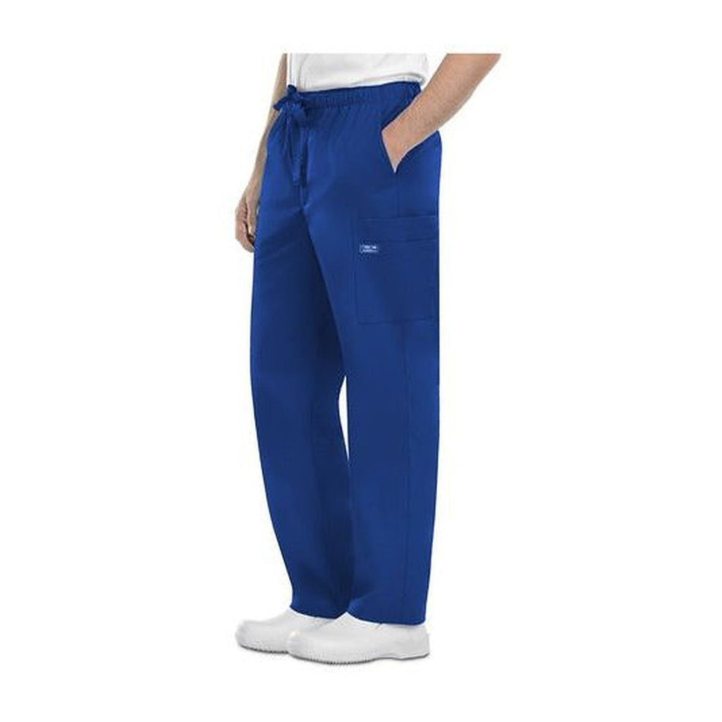 Pantalón quirúrgico Cherokee 4243 para hombre Galaxy Blue, vista lateral