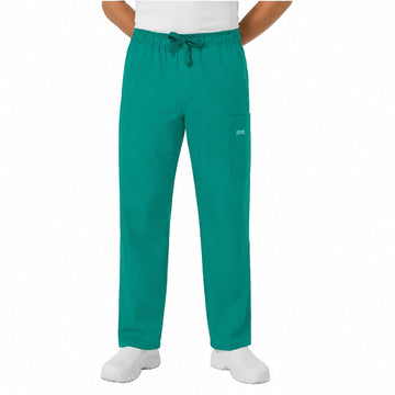 Pantalón quirúrgico Cherokee 4243 para hombre jade, vista frontal | color:jade