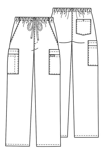 Cherokee 4243 Pantalón Quirúrgico Médico Core Strech Hombre - Garufa Jeans