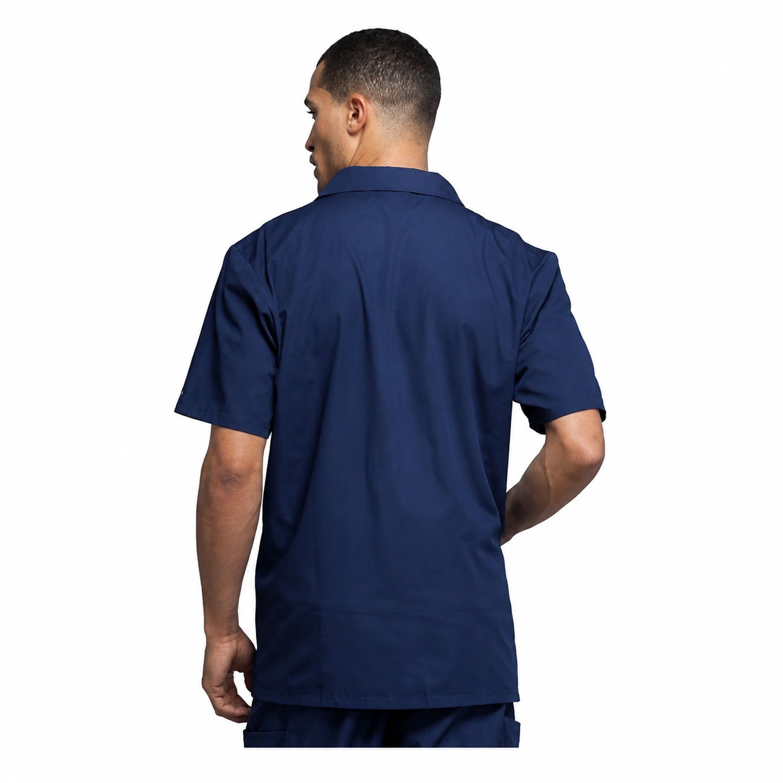 Filipina médica Cherokee 4300 para hombre color azul marino, vista posterior | color:azul-marino