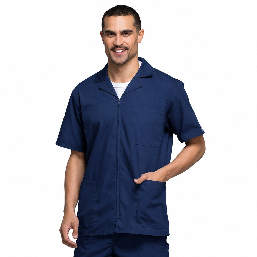 Filipina médica Cherokee 4300 para hombre color azul marino, vista frontal