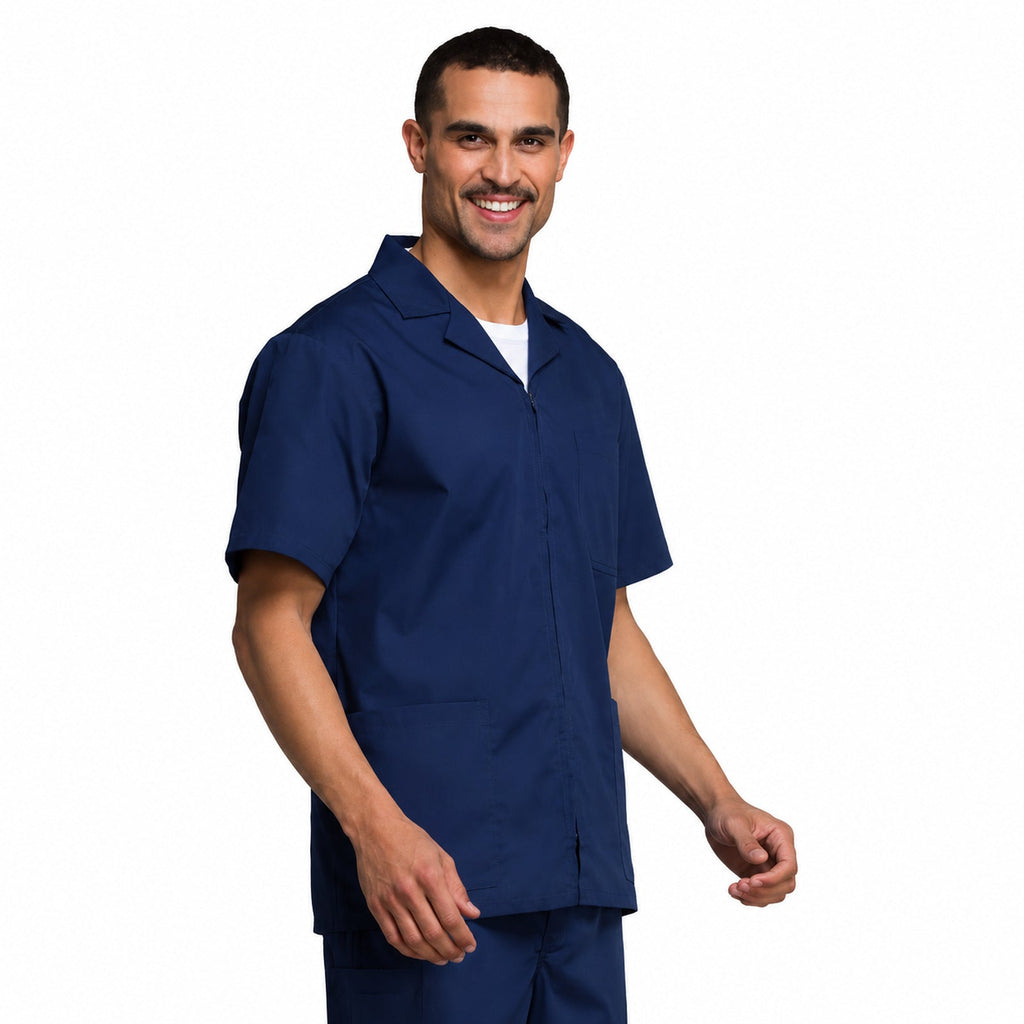 Filipina médica Cherokee 4300 para hombre color azul marino, vista lateral
