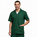 Filipina médica Cherokee 4300 para hombre color verde hunter, vista frontal | color:verde-hunter