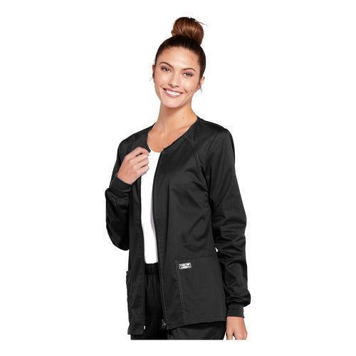 Cherokee 4315 Chamarra Core Stretch Médica Clínica Mujer - Garufa Jeans