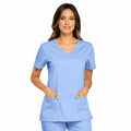 Filipina quirúrgica Cherokee 4727 para mujer color azul cielo, vista frontal | color:azul-cielo