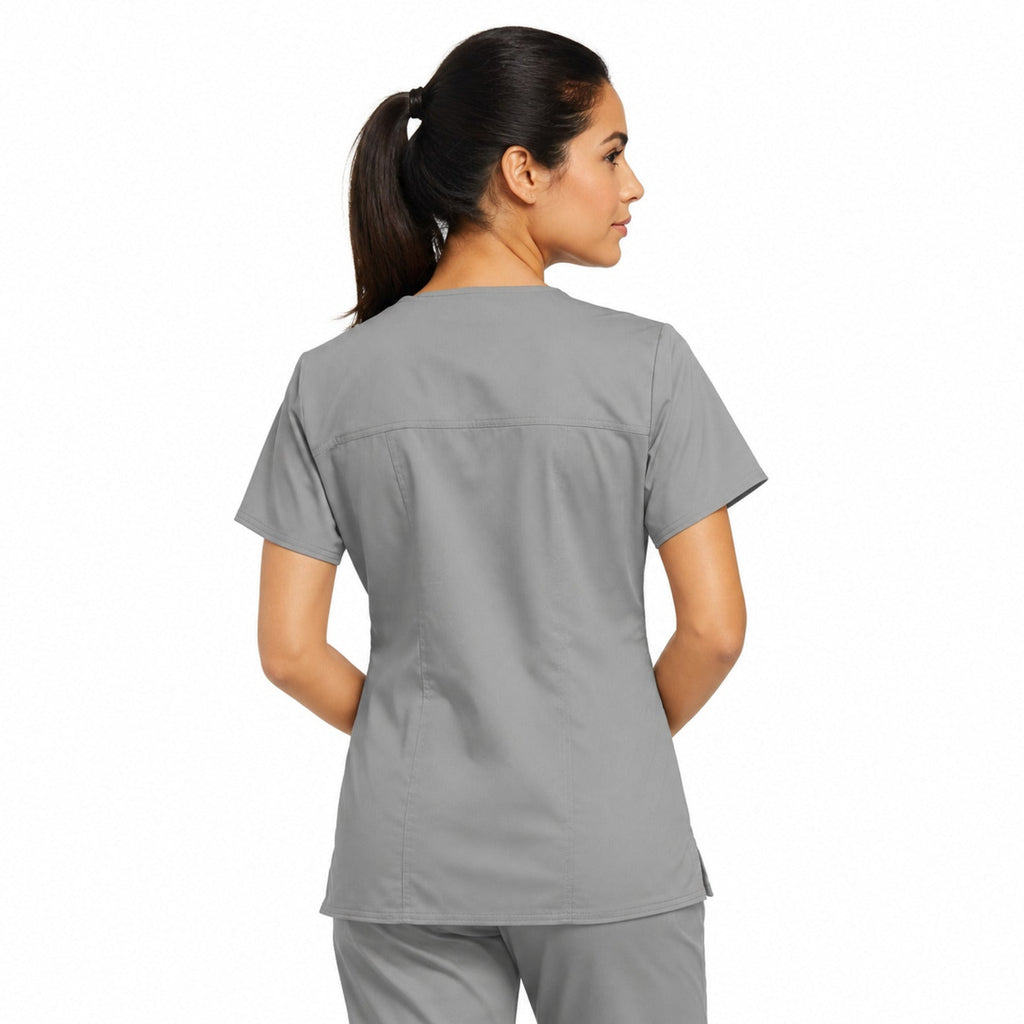 Filipina quirúrgica Cherokee 4727 para mujer color gris, vista posterior