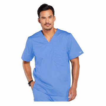 Filipina quirúrgica Cherokee 4743 WW Core Stretch para hombre color azul cielo, vista 01 | color:azul-cielo