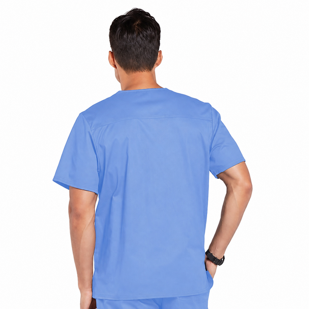 Filipina quirúrgica Cherokee 4743 WW Core Stretch para hombre color azul cielo, vista 04