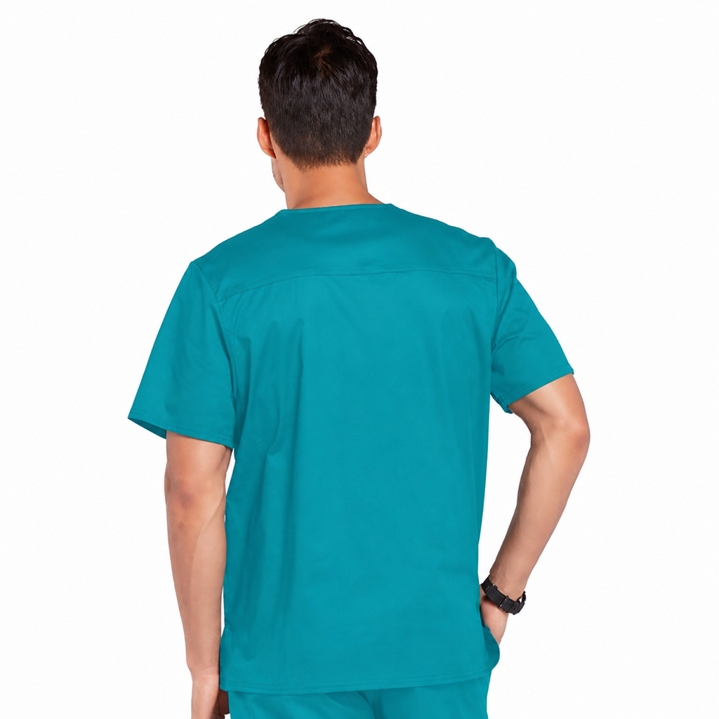 Filipina quirúrgica Cherokee 4743 WW Core Stretch para hombre color jade, vista 04